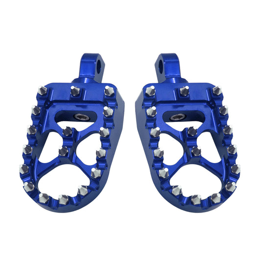CNC Foot Pegs Floorboards MX Fat Pedals Fit Harley Softail Road King | HCmotorku