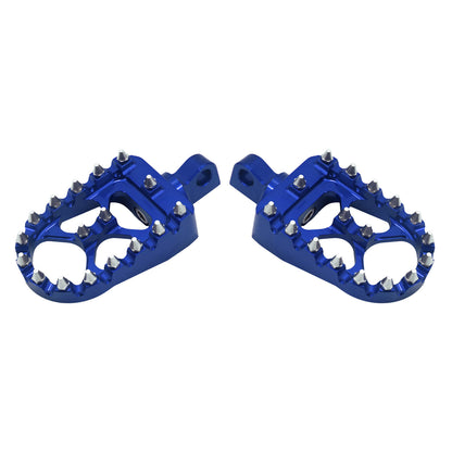 CNC Foot Pegs Floorboards MX Fat Pedals Fit Harley Softail Road King | HCmotorku