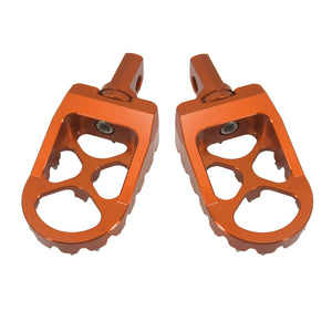 PE010608 HCmotorku Foot Pegs Floorboards MX Pedals Fit Harley Softail Road King