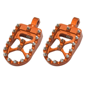 PE010608 HCmotorku Foot Pegs Floorboards MX Pedals Fit Harley Softail Road King