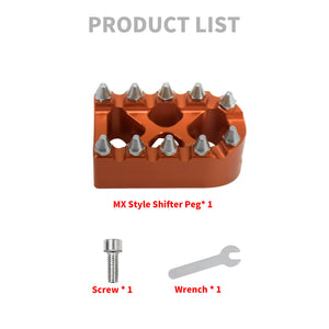 PE010906 HCmotorku Shifter Peg MX Style Orange Fit For Harley Product List