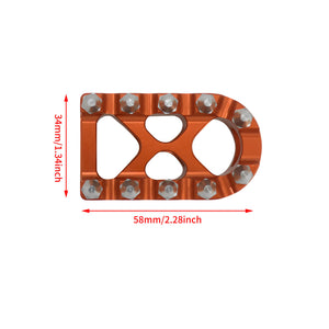 PE010906 HCmotorku Shifter Peg MX Style Orange Fit For Harley Size