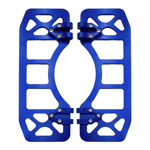 Passenger Floorboards Foot Pegs Blue For Harley Softail Touring 1986-2025 | HCmotorku