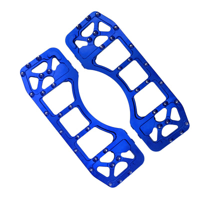 CNC Wide Offroad Rider Floorboards For Harley Touring 1986-2025 Softail | HCmotorku