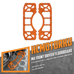 PE011306 HCmotorku Rider Floorboards For Harley Touring '86-'25 Softail