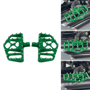 PE011807 hcmotorku green foot pegs cnc aluminum floorboard touring softail 2025 green effect