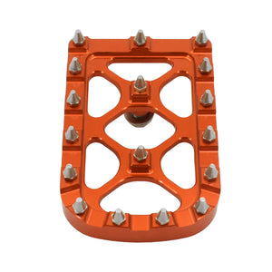PE012006 HCmotorku Brake Pedal Pad For Harley '86-'17 Softail FL Touring-Orange
