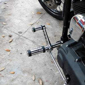 PE0126 HCMOTORKU forward Controls Footpegs Levers Linkages Fit Harley Dyna