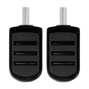 PE016201 HCmotorku Black Gear Shift Pegs Shift Pedals for Harley Softail Touring Dyna Sportster ‘84-’25
