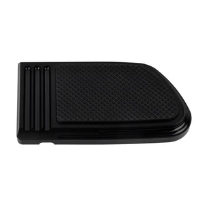 PE016601 HCmotorku Wide Anti-Slip Black Aluminum Brake Pedal Pad for Harley Softail Street Fat Bob ‘18-’25