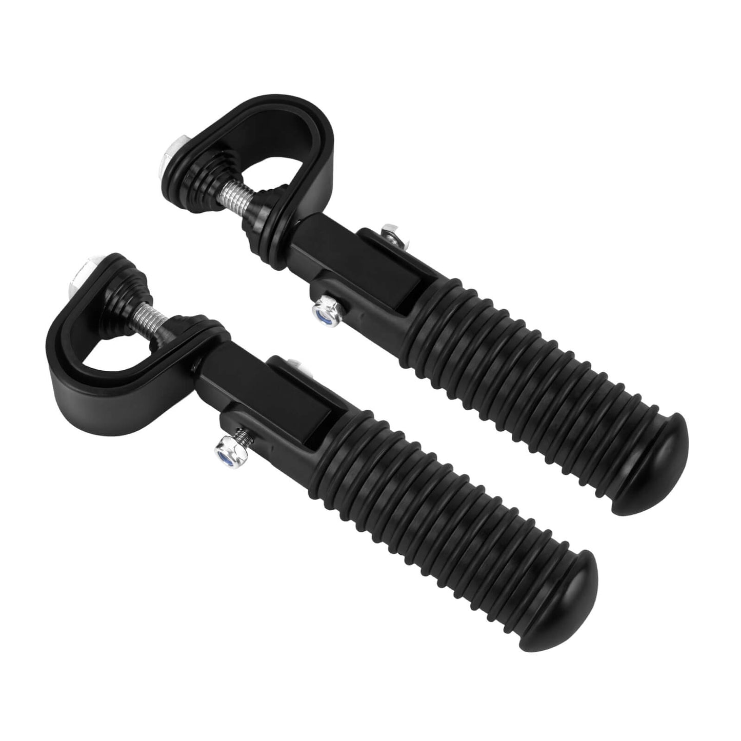 PE016801_HCmotorku_Black Highway Footpegs Crash Bar Footpegs for Honda Yamaha Harley Softail Touring Dyna Touring