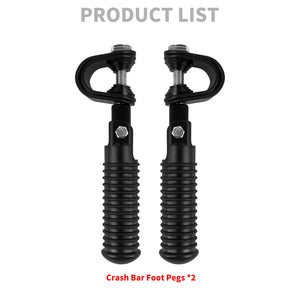 PE016801_HCmotorku_Black Highway Footpegs Crash Bar Footpegs for Honda Yamaha Harley Softail Touring Dyna Touring Product List