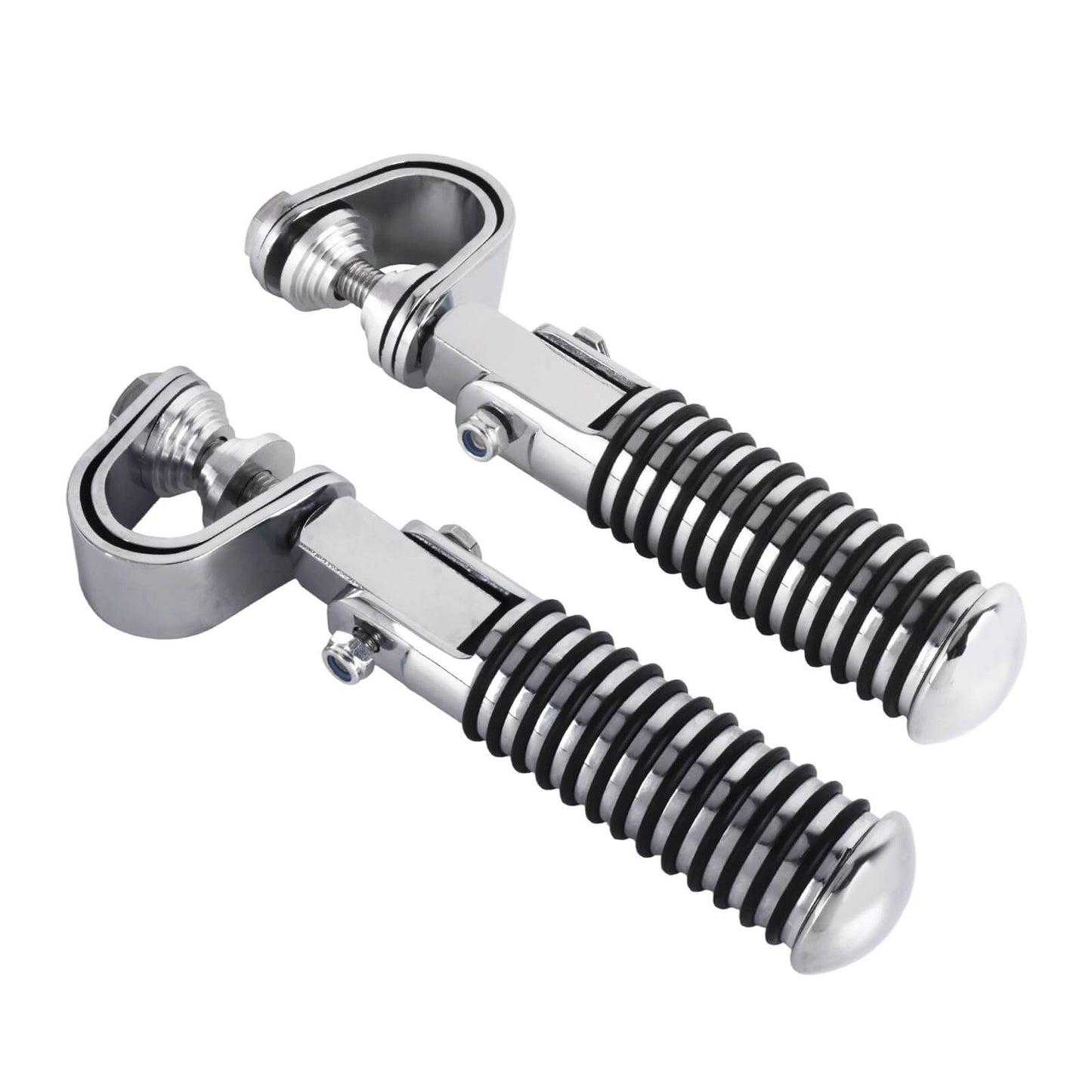 PE016802_HCmotorku_Chrome Highway Footpegs Crash Bar Footpegs for Honda Yamaha Harley Softail Touring Dyna Touring