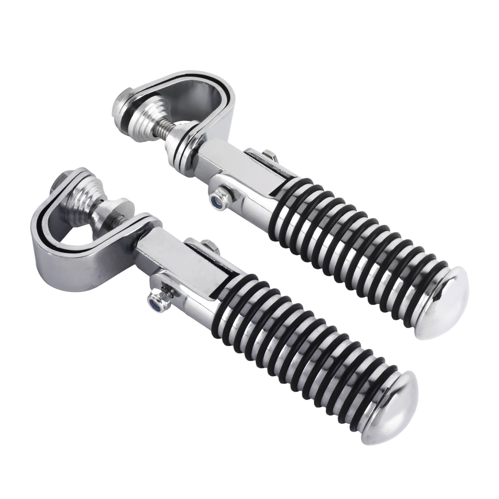 PE016802_HCmotorku_Chrome Highway Footpegs Crash Bar Footpegs for Honda Yamaha Harley Softail Touring Dyna Touring