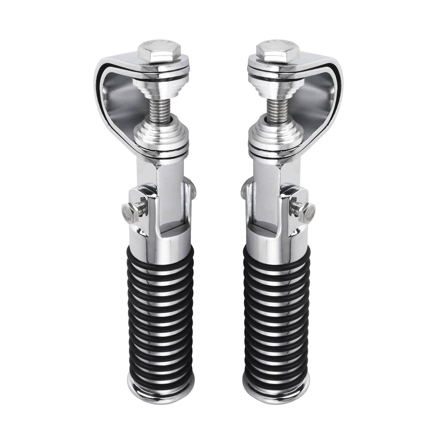 PE016802_HCmotorku_Chrome Highway Footpegs Crash Bar Footpegs for Honda Yamaha Harley Softail Touring Dyna Touring
