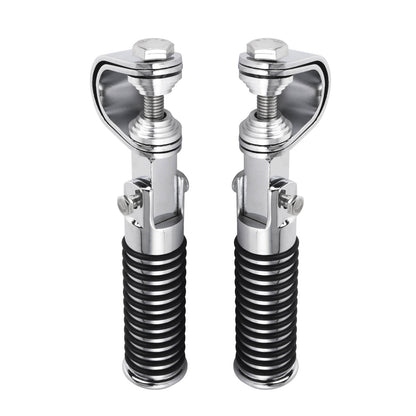 PE016802_HCmotorku_Chrome Highway Footpegs Crash Bar Footpegs for Honda Yamaha Harley Softail Touring Dyna Touring