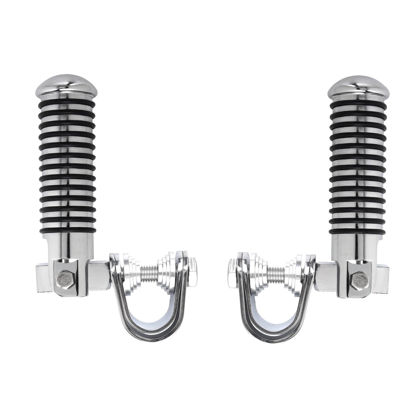 PE016802_HCmotorku_Chrome Highway Footpegs Crash Bar Footpegs for Honda Yamaha Harley Softail Touring Dyna Touring