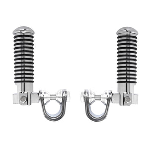 PE016802_HCmotorku_Chrome Highway Footpegs Crash Bar Footpegs for Honda Yamaha Harley Softail Touring Dyna Touring