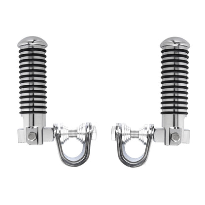 PE016802_HCmotorku_Chrome Highway Footpegs Crash Bar Footpegs for Honda Yamaha Harley Softail Touring Dyna Touring