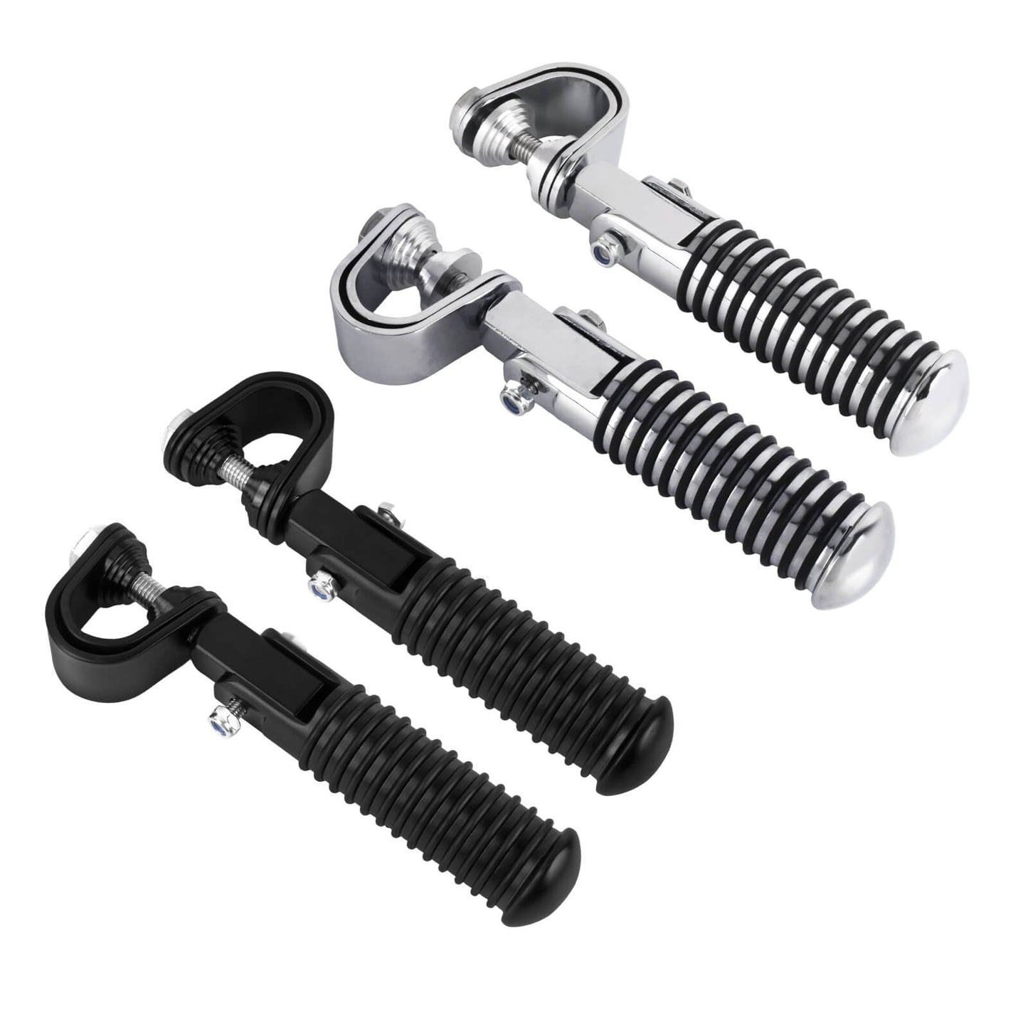 PE0168HCmotorku_ Crash Bar Footpegs for Honda Yamaha Harley