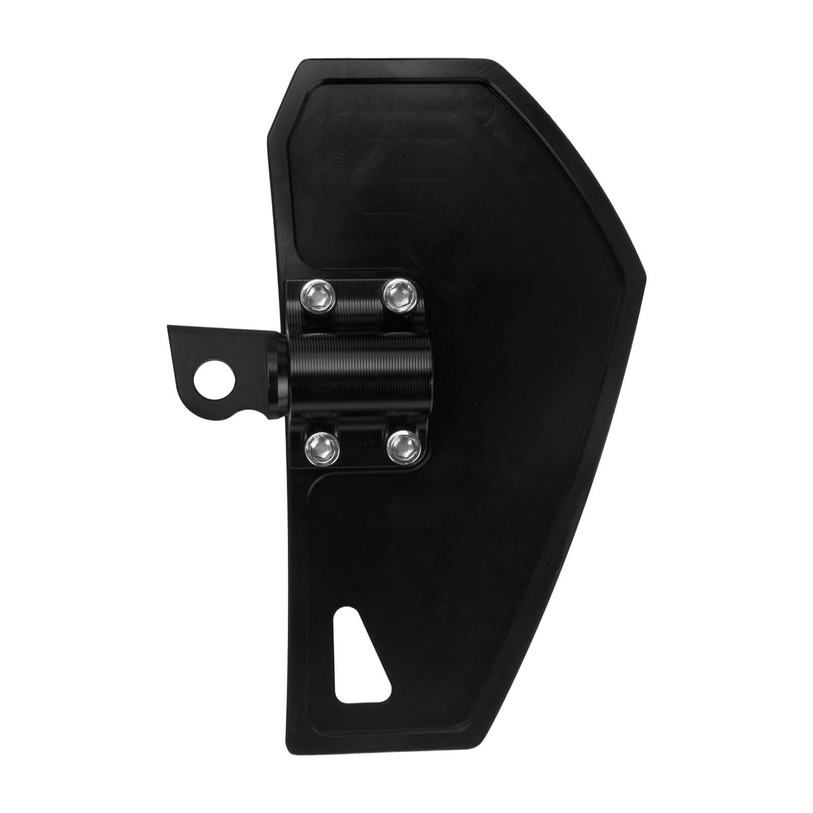 PE017001 HCmotorku Black Rear Passenger Footpegs Mini FloorBoards Mini Phantom for Harley Touring Dyna Back