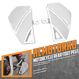 Phantom Floorboards Footboards Chrome For Harley Touring 1984-2025 | HCmotorku