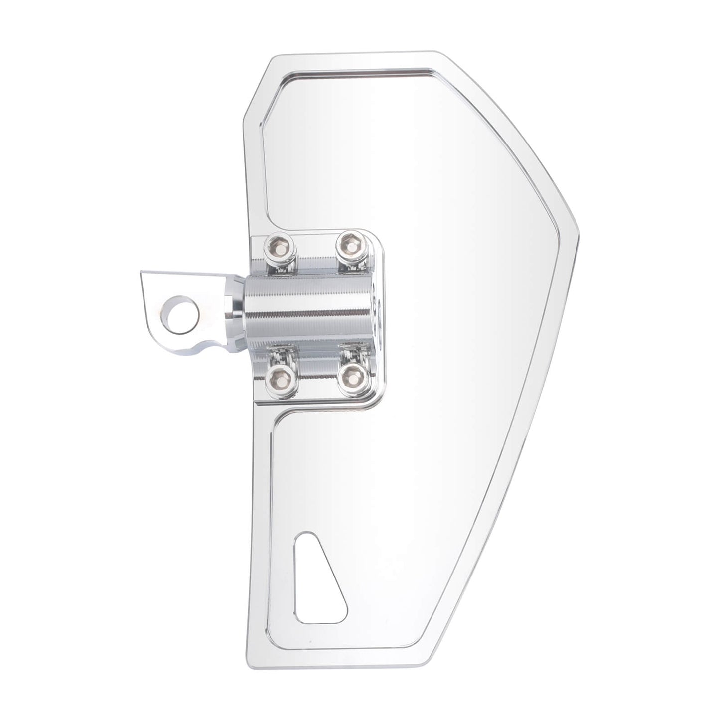 PE017002 HCmotorku Chrome Rear Passenger Footpegs Mini FloorBoards Mini Phantom for Harley Touring Dyna Back