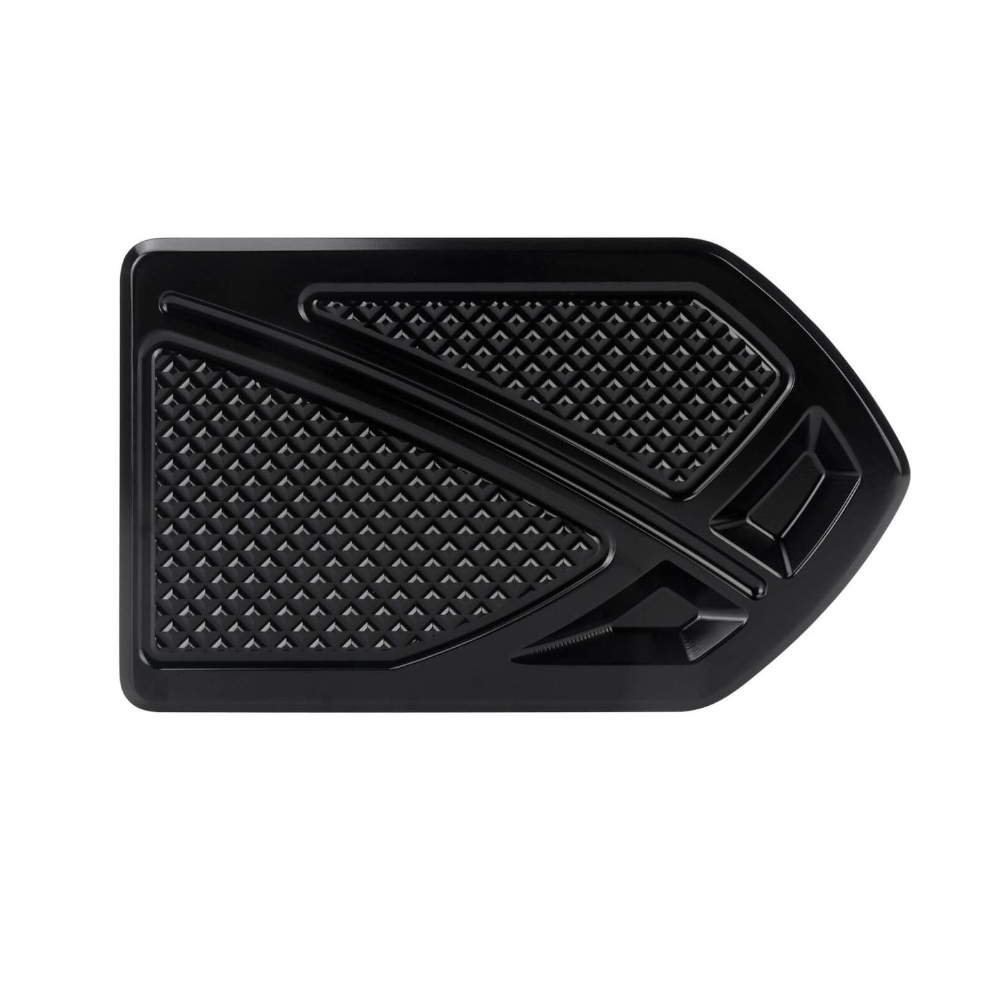 PE017101 HCmotorku Black Phantom Brake Pedal Pad for Harley Softail ‘86-’17 Touring ‘80-Later Dyna Switchback ‘12-’16
