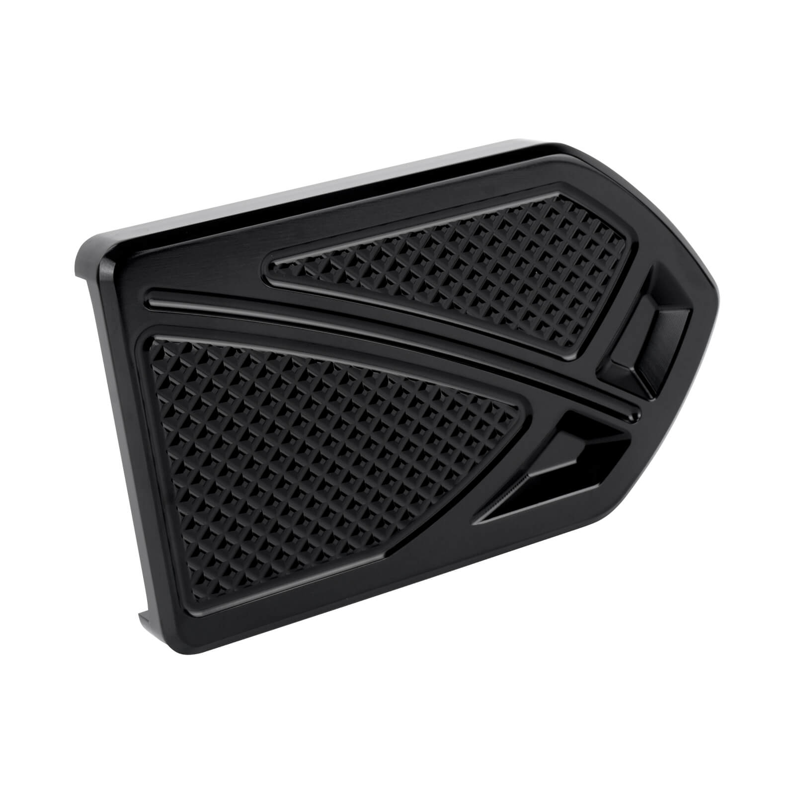 PE017101 HCmotorku Black Phantom Brake Pedal Pad for Harley Softail ‘86-’17 Touring ‘80-Later Dyna Switchback ‘12-’16