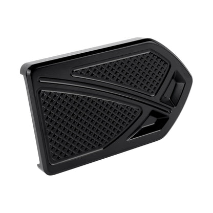 PE017101 HCmotorku Black Phantom Brake Pedal Pad for Harley Softail ‘86-’17 Touring ‘80-Later Dyna Switchback ‘12-’16