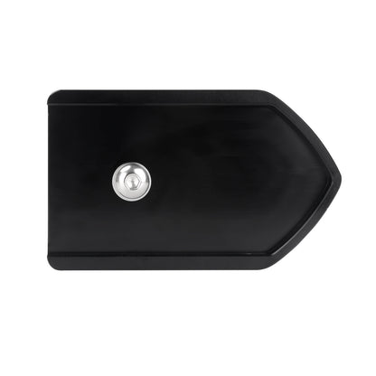 PE017101 HCmotorku Black Phantom Brake Pedal Pad for Harley Softail ‘86-’17 Touring ‘80-Later Dyna Switchback ‘12-’16 Back