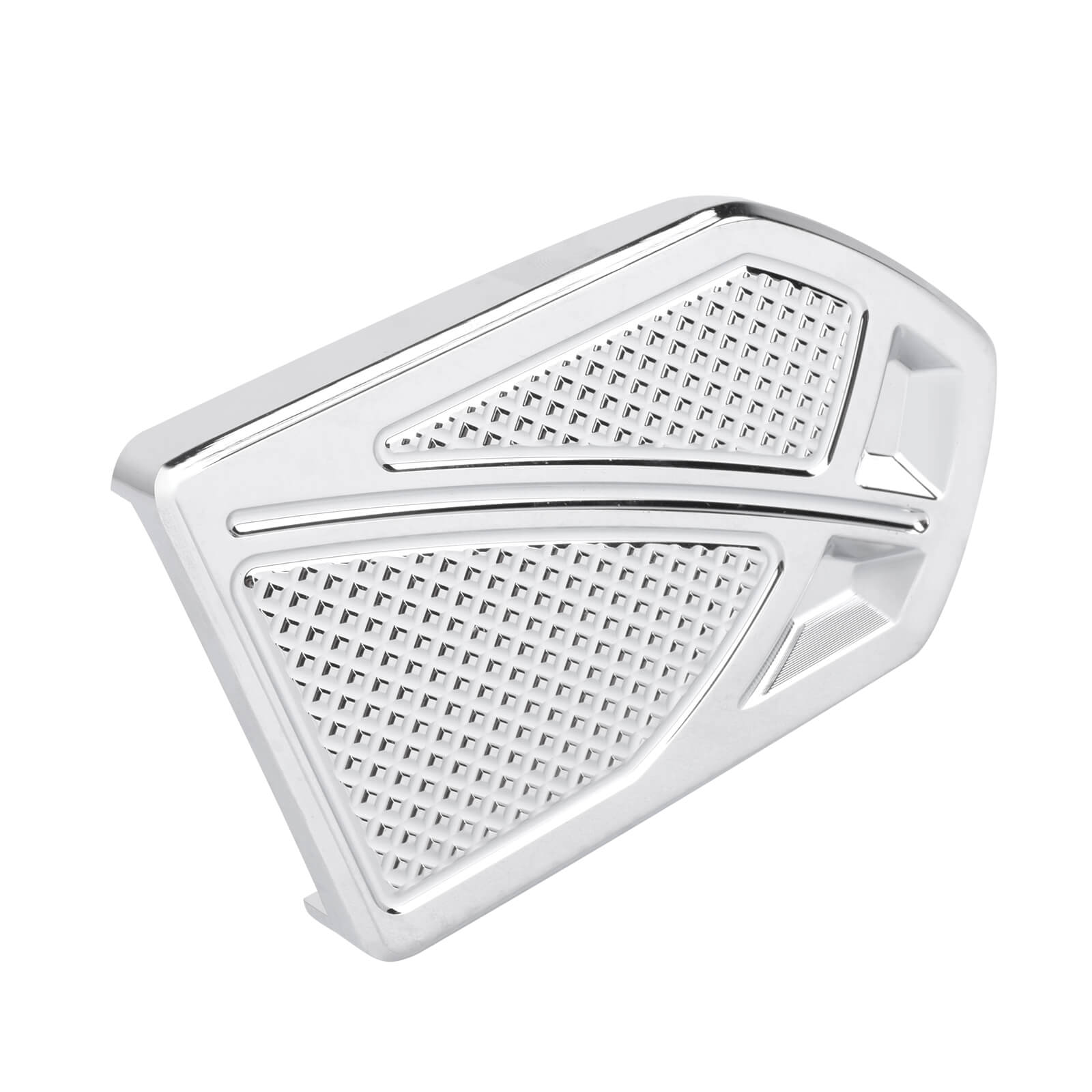 PE017102 HCmotorku Chrome Phantom Brake Pedal Pad for Harley Softail ‘86-’17 Touring ‘80-Later Dyna Switchback ‘12-’16 Detail