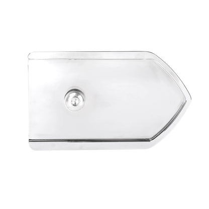 PE017102 HCmotorku Chrome Phantom Brake Pedal Pad for Harley Softail ‘86-’17 Touring ‘80-Later Dyna Switchback ‘12-’16 Back