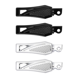 PE0172 HCmotorku Motorcycle Footpegs Footboards for Harley Softail Touring Electra Glide Road Glide Road King