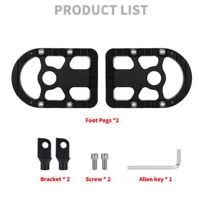 Footboards Footpegs Black For Harley Touring Street Glide Road Glide | HCmotorku