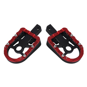 Rear Footboards Footpegs Red For Harley Touring Street Glide Road Glide | HCmotorku