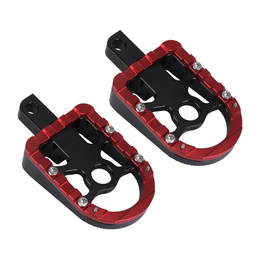 Footboards Footpegs Red For Harley Touring Street Glide Road Glide | HCmotorku