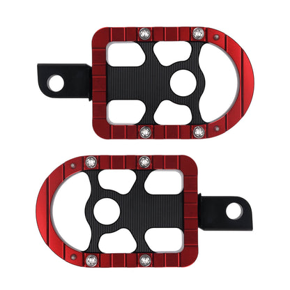 Footboards Footpegs Red For Harley Touring Street Glide Road Glide | HCmotorku