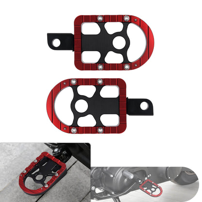 Footboards Footpegs Red For Harley Touring Street Glide Road Glide | HCmotorku