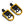 Footboards Footpegs Yellow For Harley Touring Street Glide Road Glide | HCmotorku