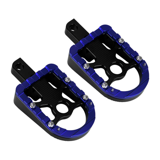 Footboards Footpegs Blue For Harley Touring Street Glide Road Glide | HCmotorku