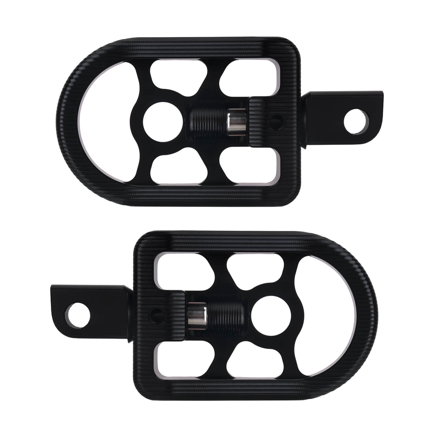 PE017306 hcmotorku Passenger Footboards Purple Footpegs for harley road glide 2024 - backside