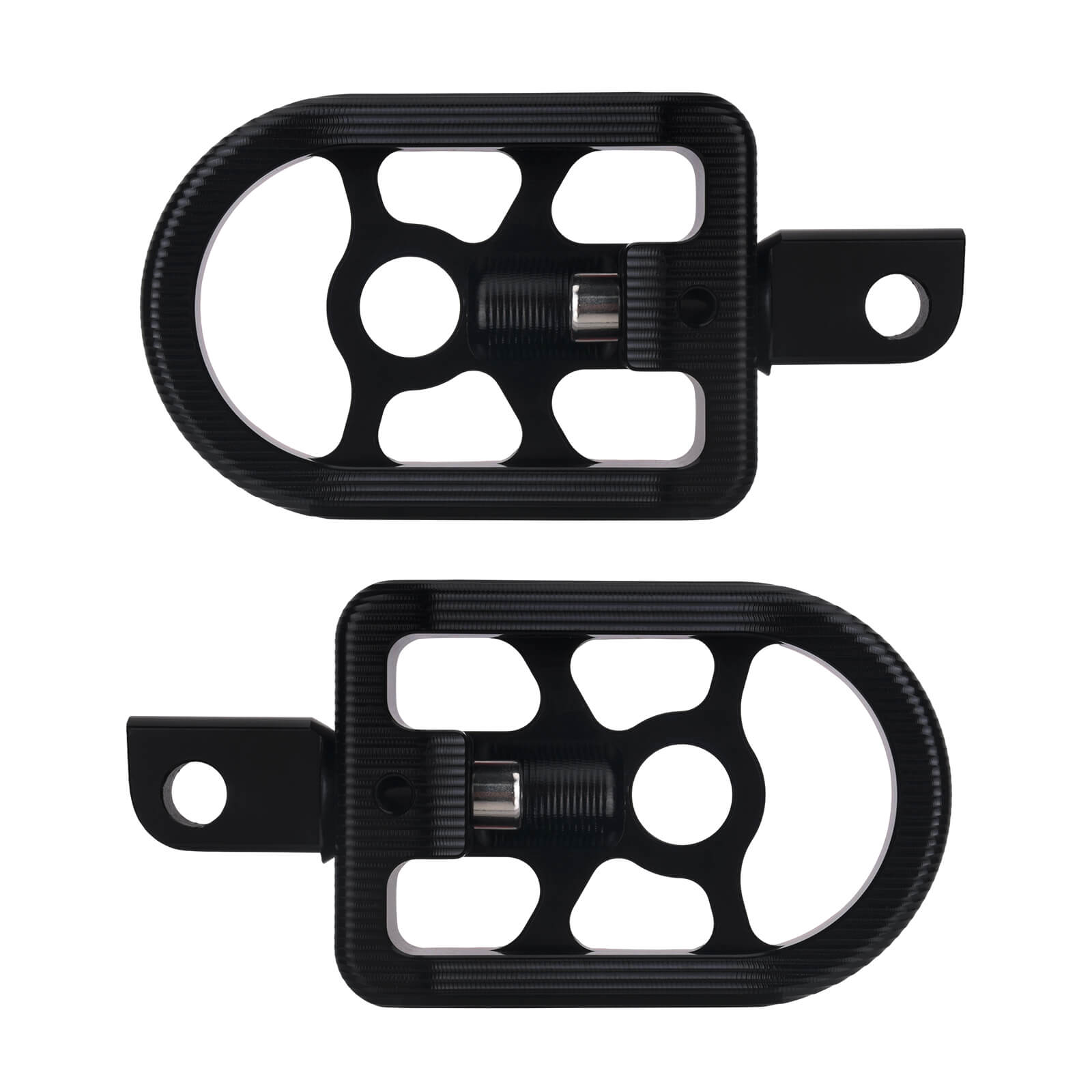 PE017306 hcmotorku Passenger Footboards Purple Footpegs for harley road glide 2024 - backside