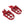 PE017502 HCmotorku Red Dirt Bike Footpegs Footrests Pedals for Honda CR125 CRF250L 