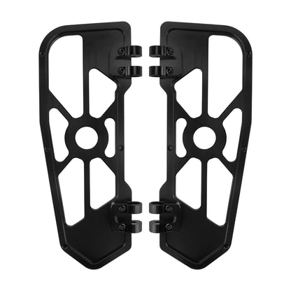 Driver Footboards Floorboards Black For Harley Touring Street Glide Road Glide | HCmotorku