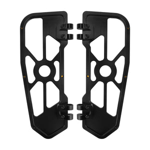 Driver Footboards Floorboards Yellow For Harley Touring Street Glide Road Glide | HCmotorku