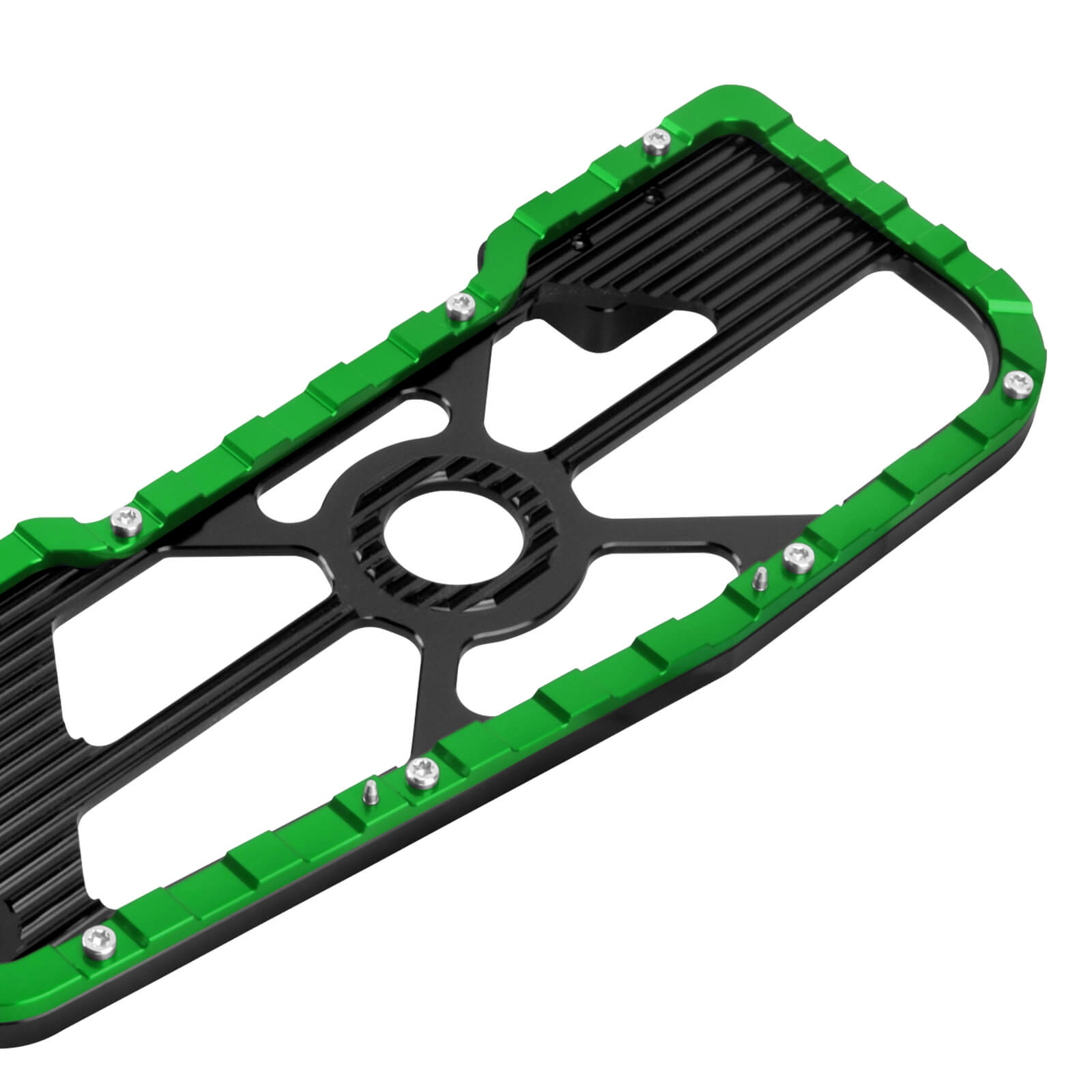 PE017605 hcmotorku Rider Footboards Floorboards For Harley touring - Green 