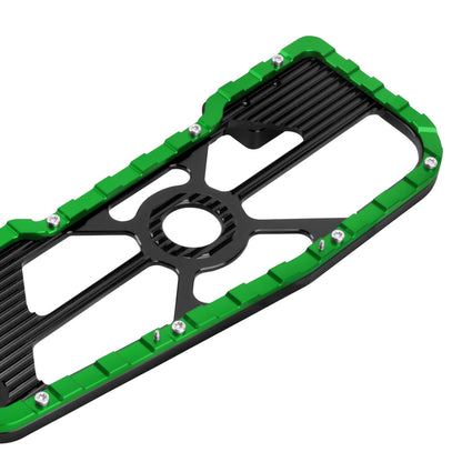 PE017605 hcmotorku Rider Footboards Floorboards For Harley touring - Green 