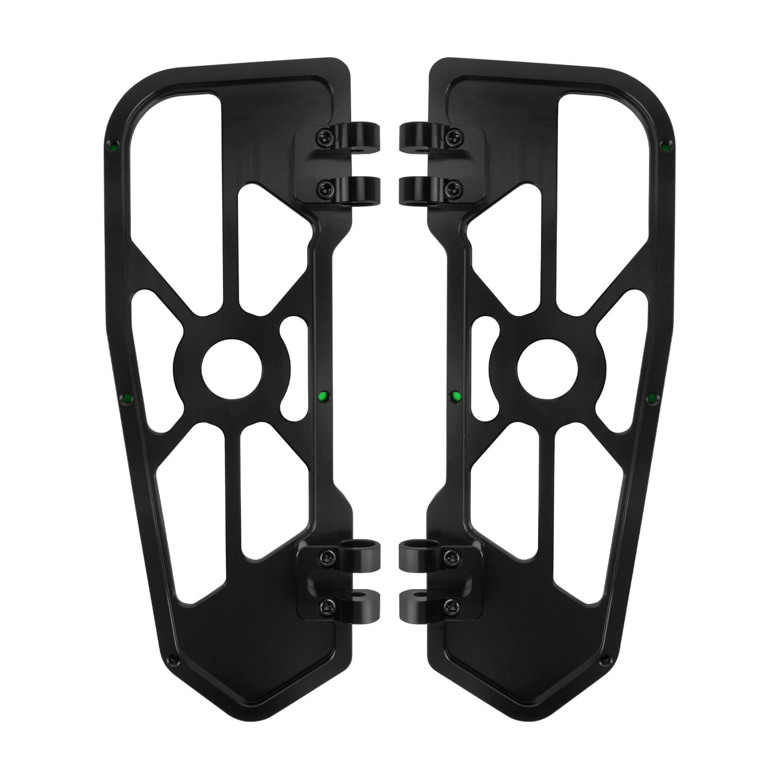 PE017605 hcmotorku Rider Footboards Floorboards For Harley touring street glide - backside