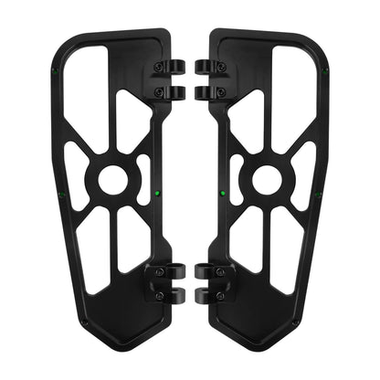 PE017605 hcmotorku Rider Footboards Floorboards For Harley touring street glide - backside